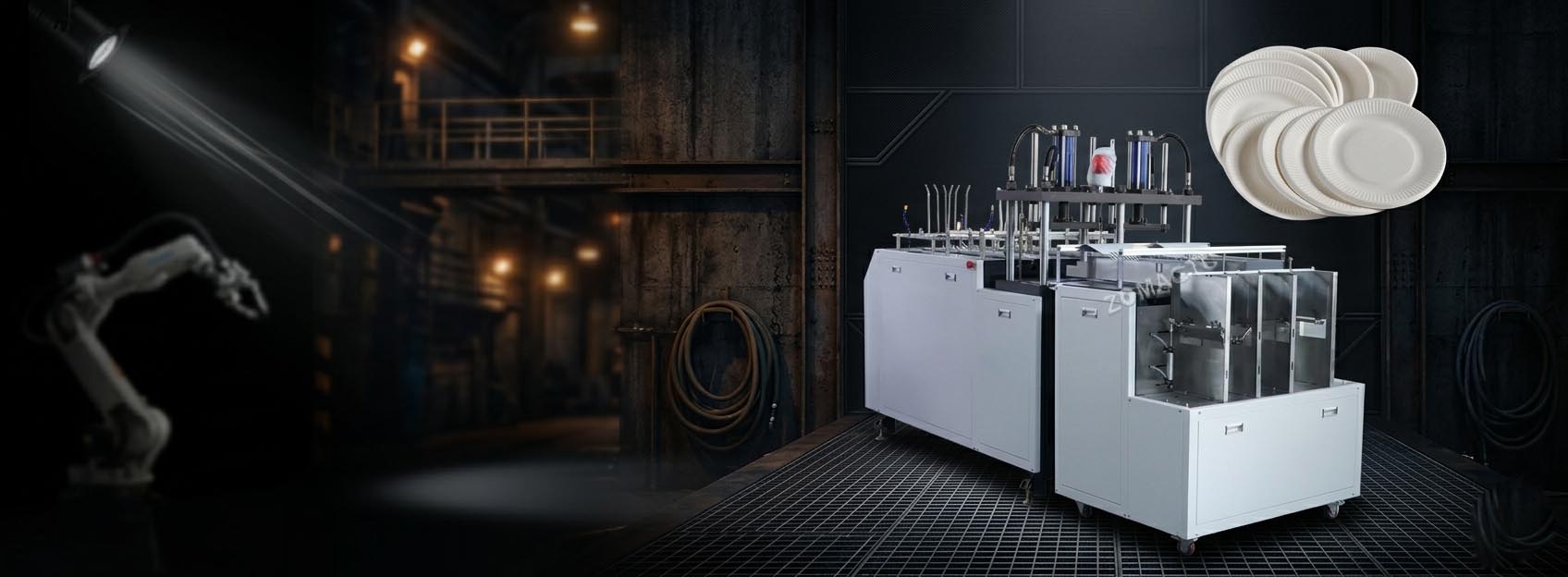 paper plate making machine